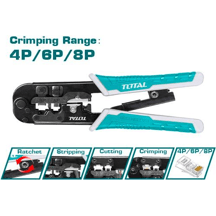 Total TMPCN5468R Modular Plug 8" Crimper - KHM Megatools Corp. Main image