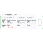 Omni 7W LED Pin Lamp Light G24D - KHM Megatools Corp.