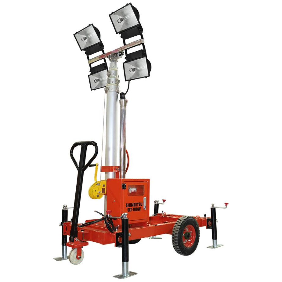 Shinsetsu SLT-100W Portable Light Tower | Shinsetsu by KHM Megatools Corp. Main image