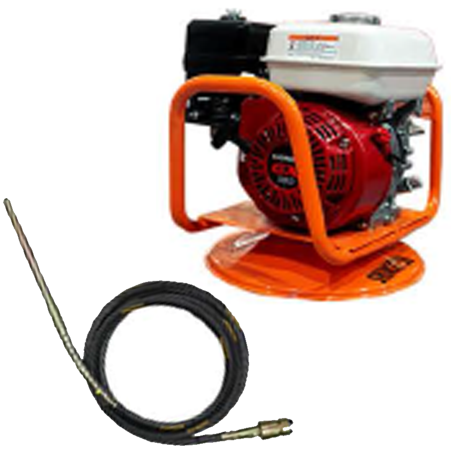 Shinsetsu Concrete Vibrator with GX160 Honda Engine Set (Hex Type) | Shinsetsu by KHM Megatools Corp. Main image