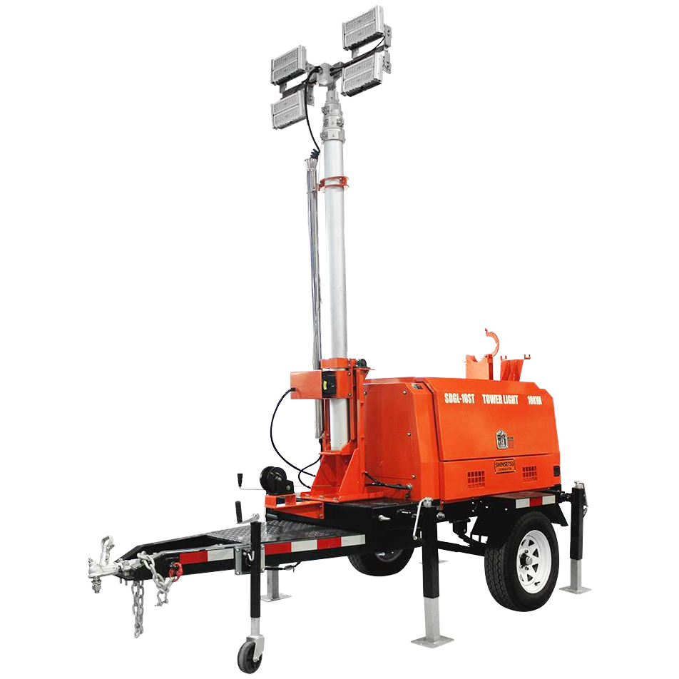 Shinsetsu SDGL-10ST Portable Light Tower | Shinsetsu by KHM Megatools Corp. Main image