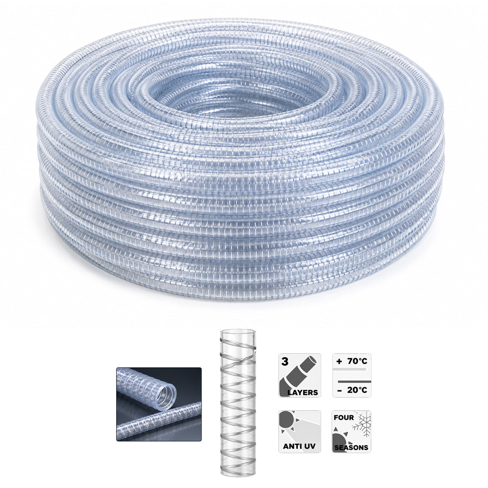 Shinsetsu PVC Steel Wire Hose - ToolsSavvy.ph