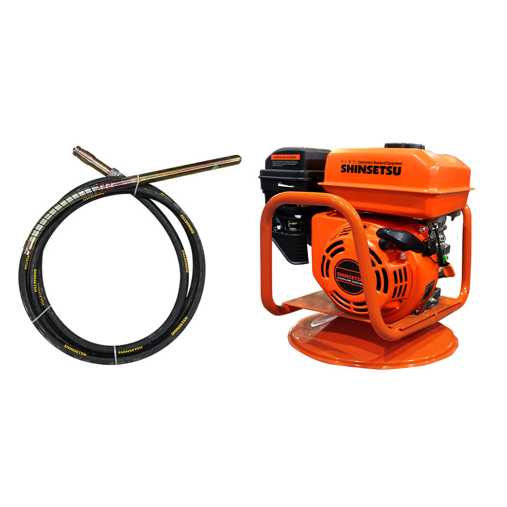 Shinsetsu SCV-X Series Engine Concrete Vibrator with SGE-6000 Engine and Hex Type Coupling - ToolsSavvy.ph Main image
