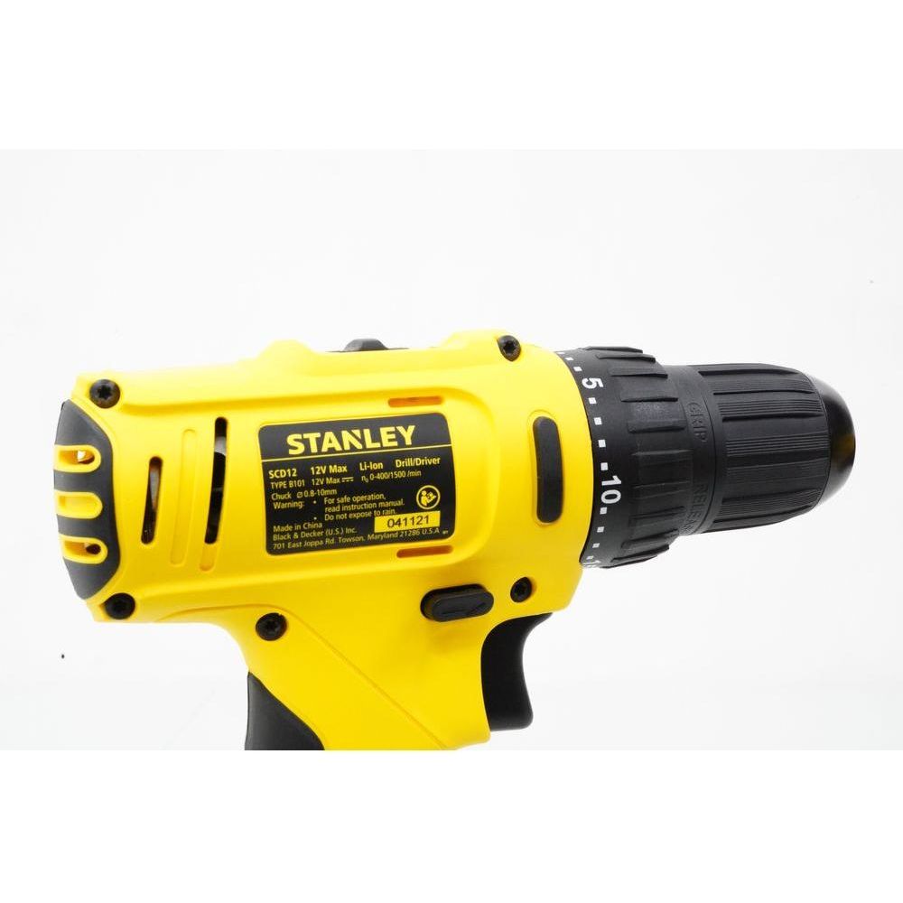 Stanley SCD121S1 12V Cordless Drill / Driver 10mm | Stanley by KHM Megatools Corp.