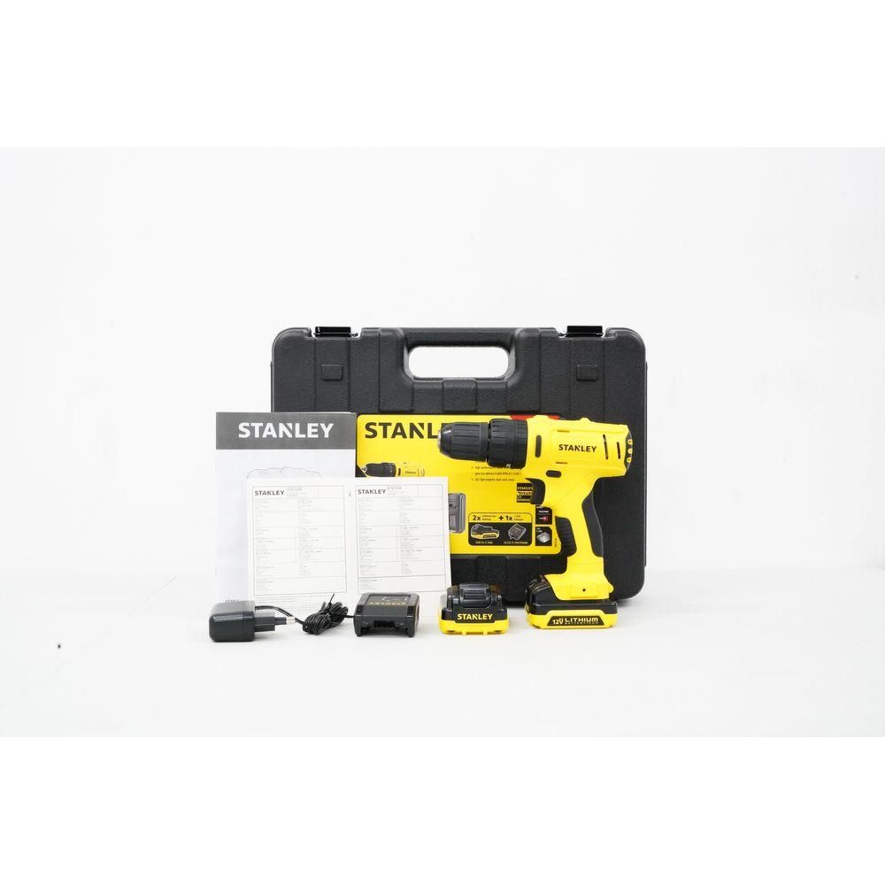 Stanley SCH121S2KA 12V Cordless Hammer Drill / Driver 10mm (SCH121S2KA) | Stanley by KHM Megatools Corp.