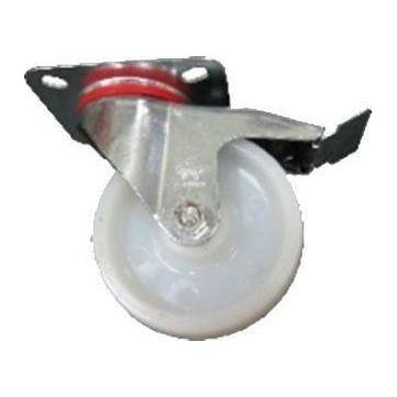 Butterfly #711 Swivel Nylon Caster with Brake - Goldpeak Tools PH Butterfly Main image