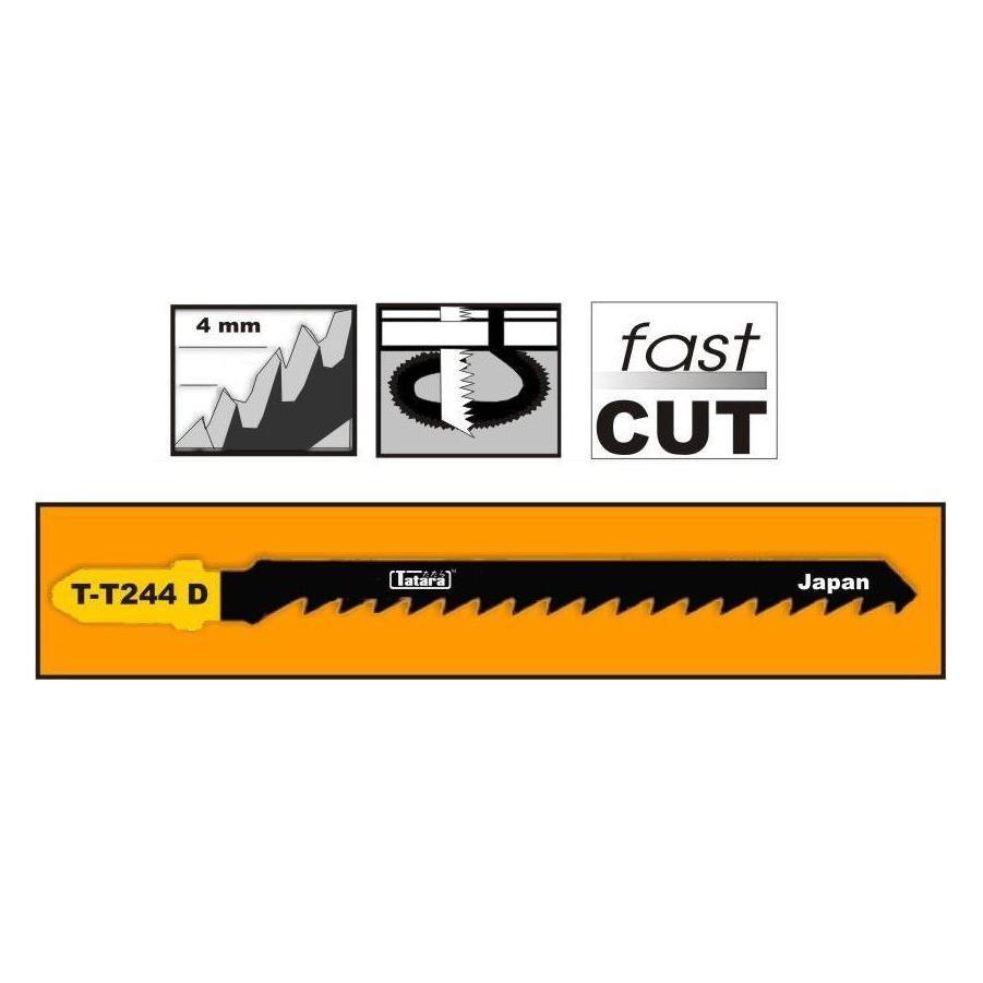 Tatara T-T244D Jigsaw Blade for Wood - Goldpeak Tools PH Tatara