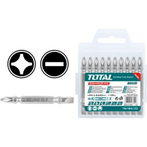 Total TAC16HL133 Double End Screwdriver Bit (Philips x Slotted) | Total by KHM Megatools Corp. Main image