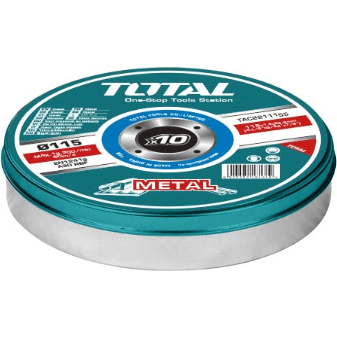Total TAC2211005 Cutting Disc Set 4" (10pcs) | Total by KHM Megatools Corp.