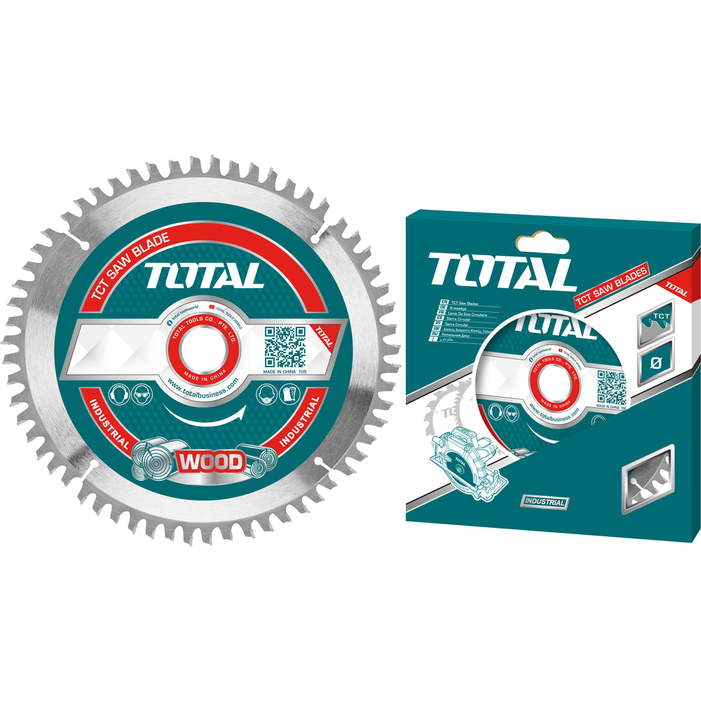 Total TAC2323111 TCT Circular Saw Blade 6-1/2" x 24T for Wood - KHM Megatools Corp. Main image