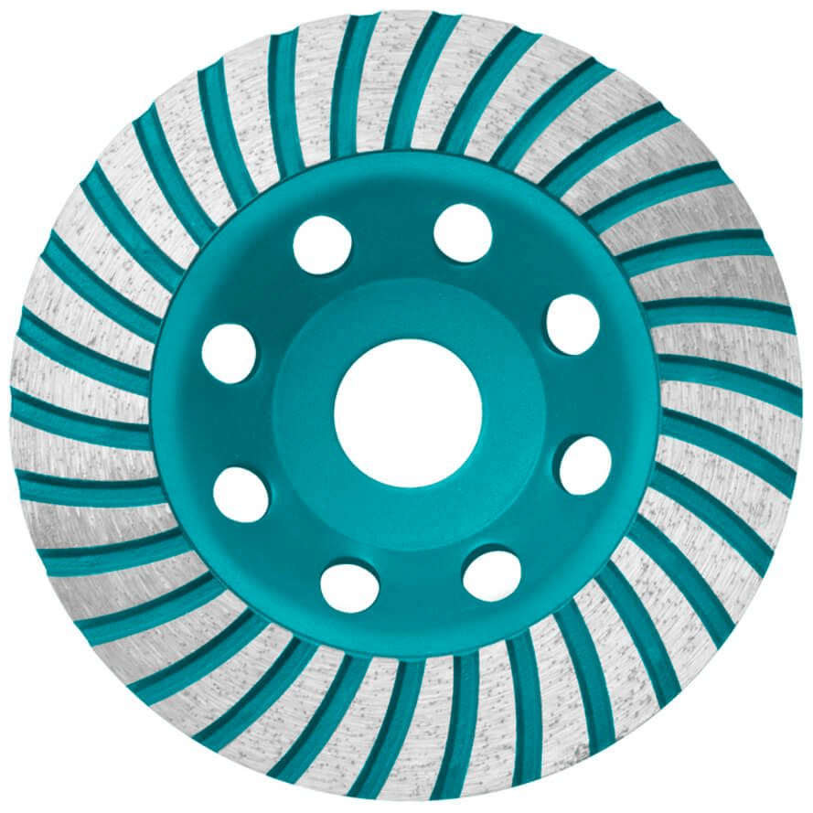 Total TAC2411001 Diamond Cup Wheel (Segmented Turbo) | Total by KHM Megatools Corp. Main image