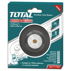 Total TAC7111801 Polishing Backing Pad 7" | Total by KHM Megatools Corp.