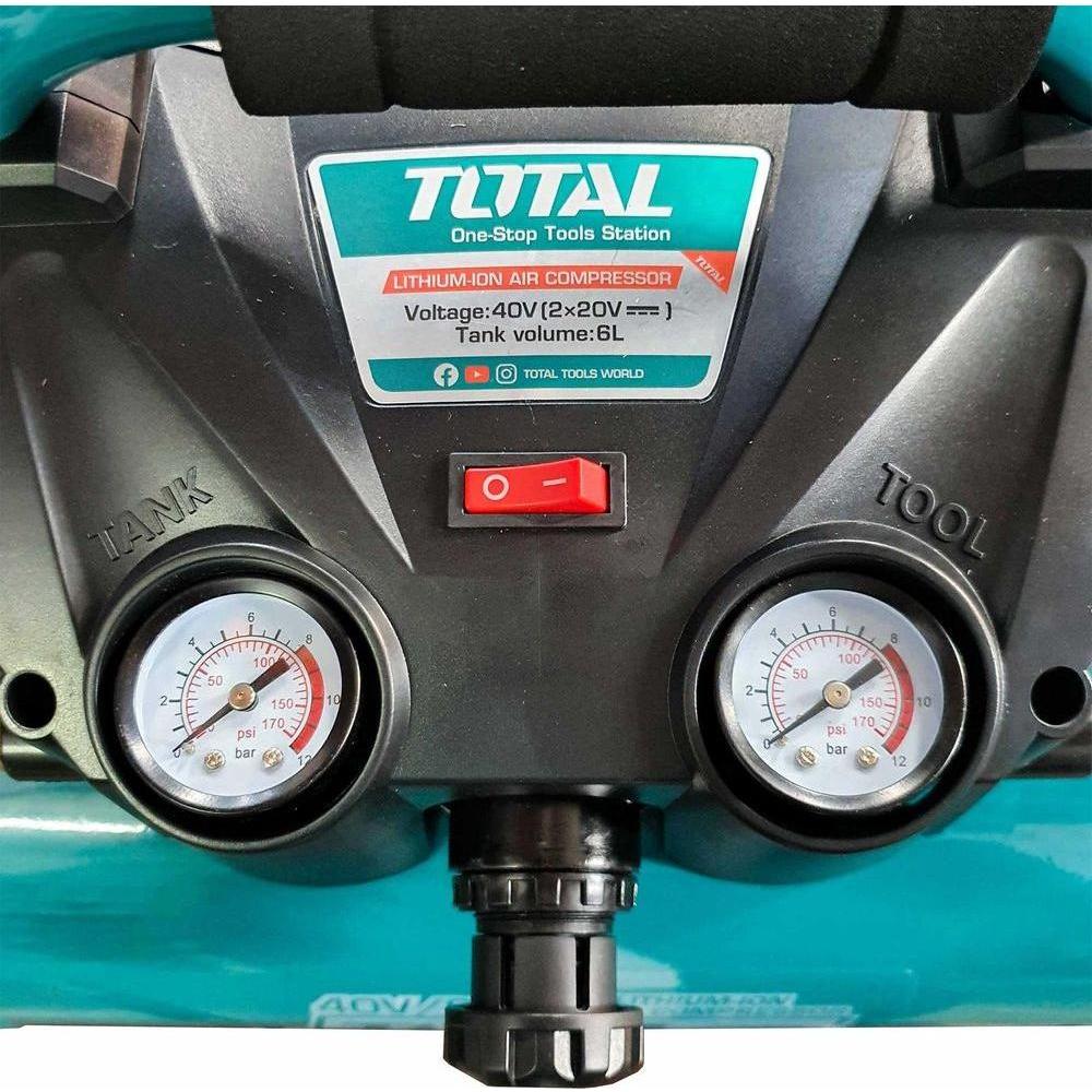 Total TACLI2003 40V (20x2) Cordless Air Compressor 135 psi (Bare) Secondary image