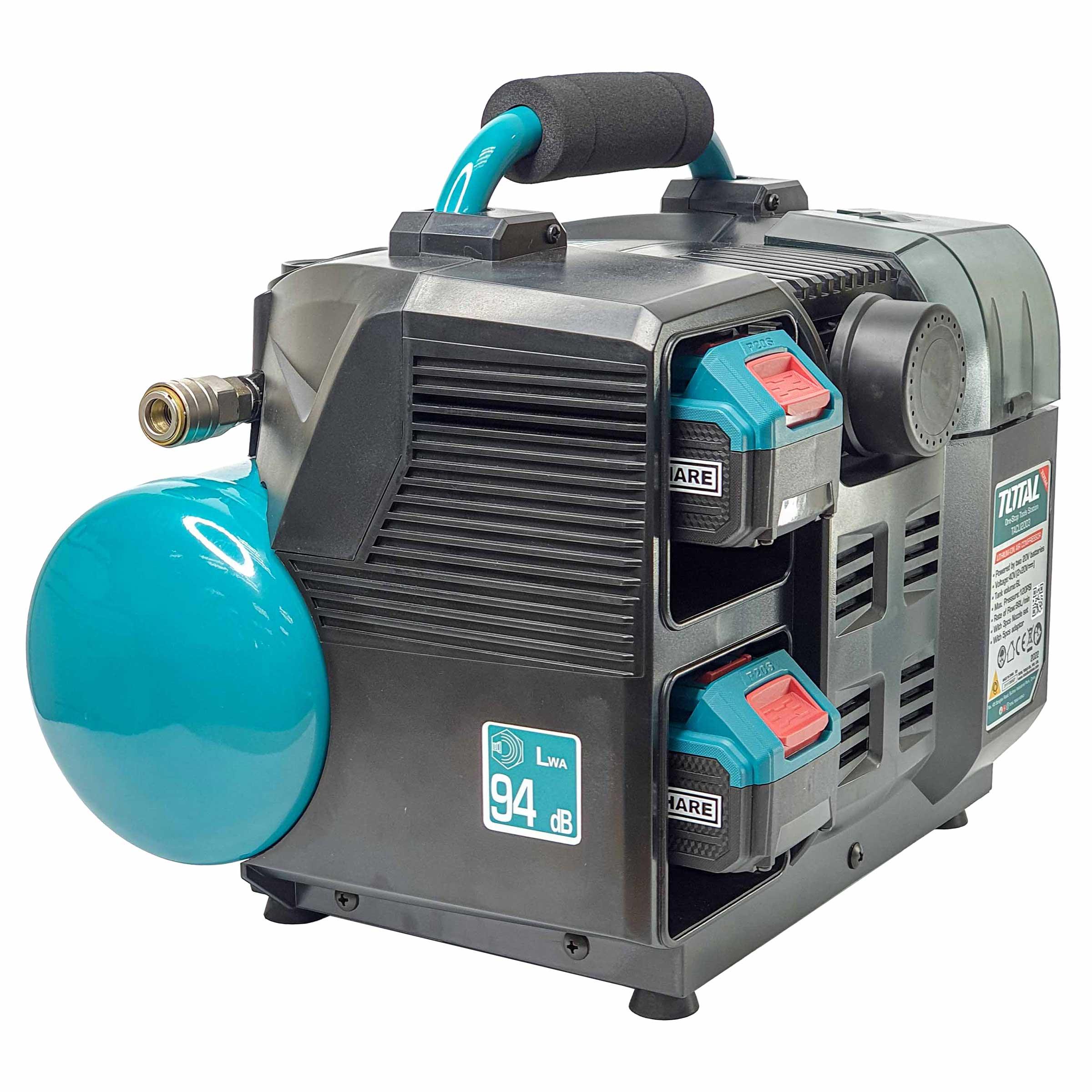 Total TACLI2003 40V (20x2) Cordless Air Compressor 135 psi (Bare) - KHM Megatools Corp.