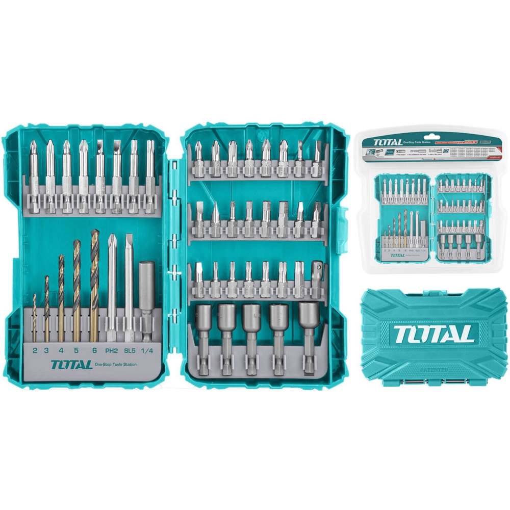 Total TACSDL24501 45pcs Torsion Screwdriver Bit Set | Total by KHM Megatools Corp. Main image