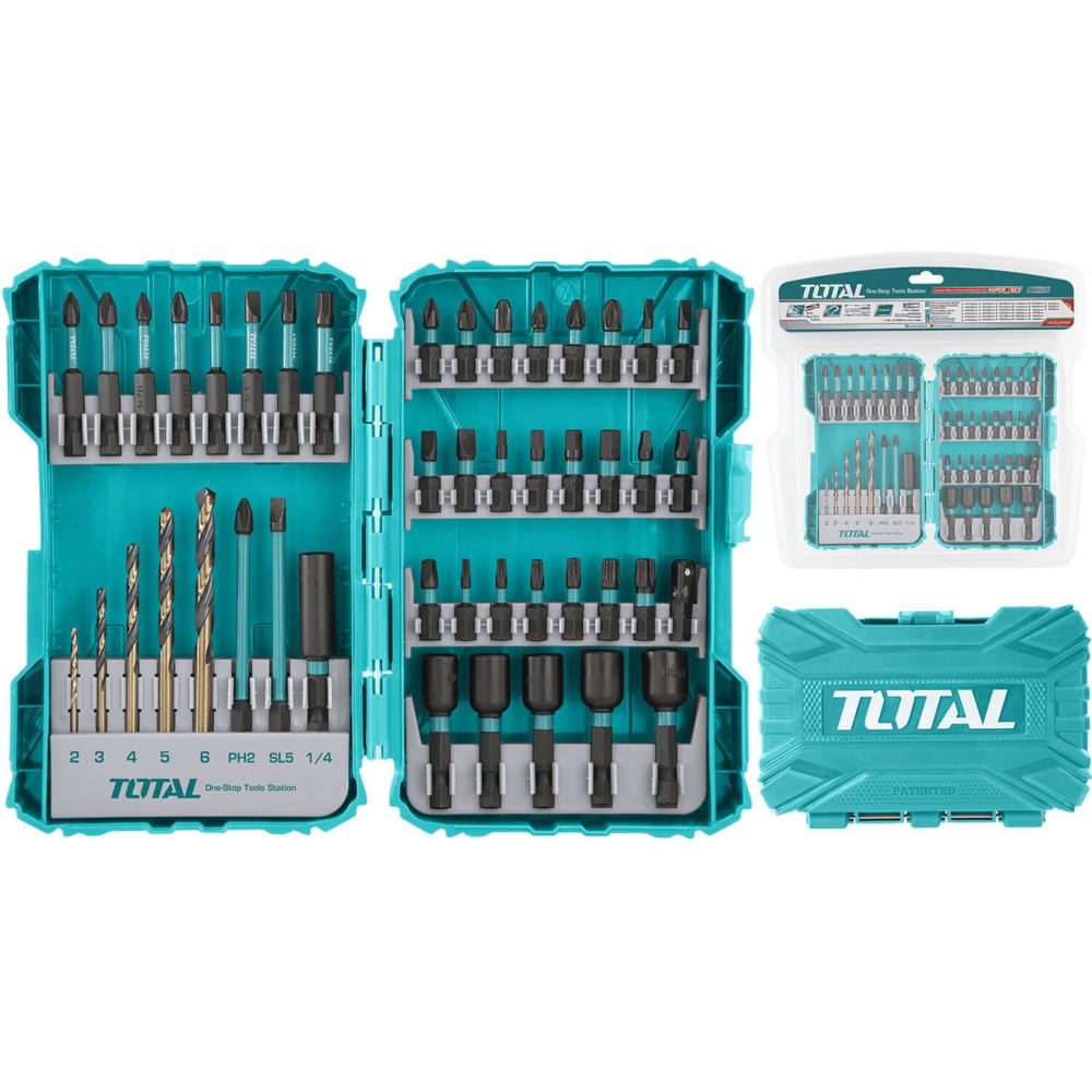 Total TACSDL24502 45pcs Impact Screwdriver Bit Set - KHM Megatools Corp. Main image