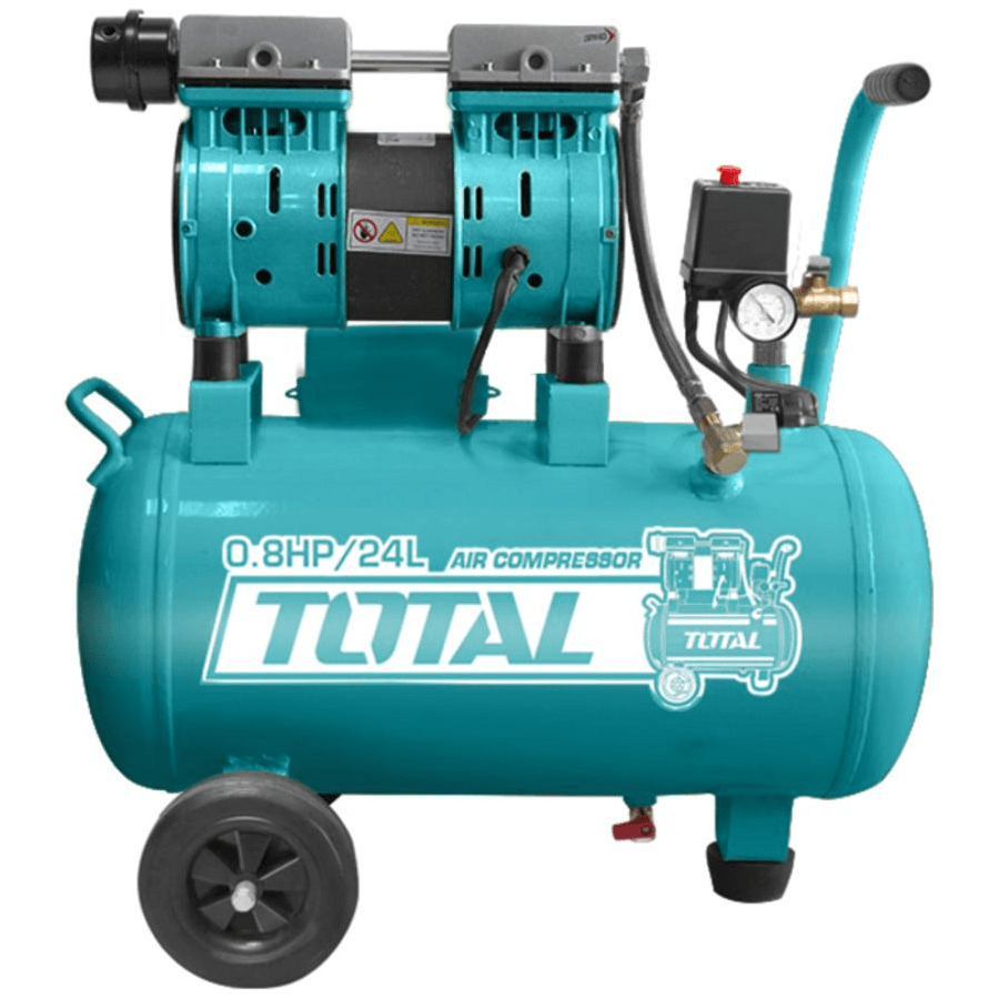 Total TCS1075242P Oil-less Air Compressor 0.8HP 24L | Total by KHM Megatools Corp.