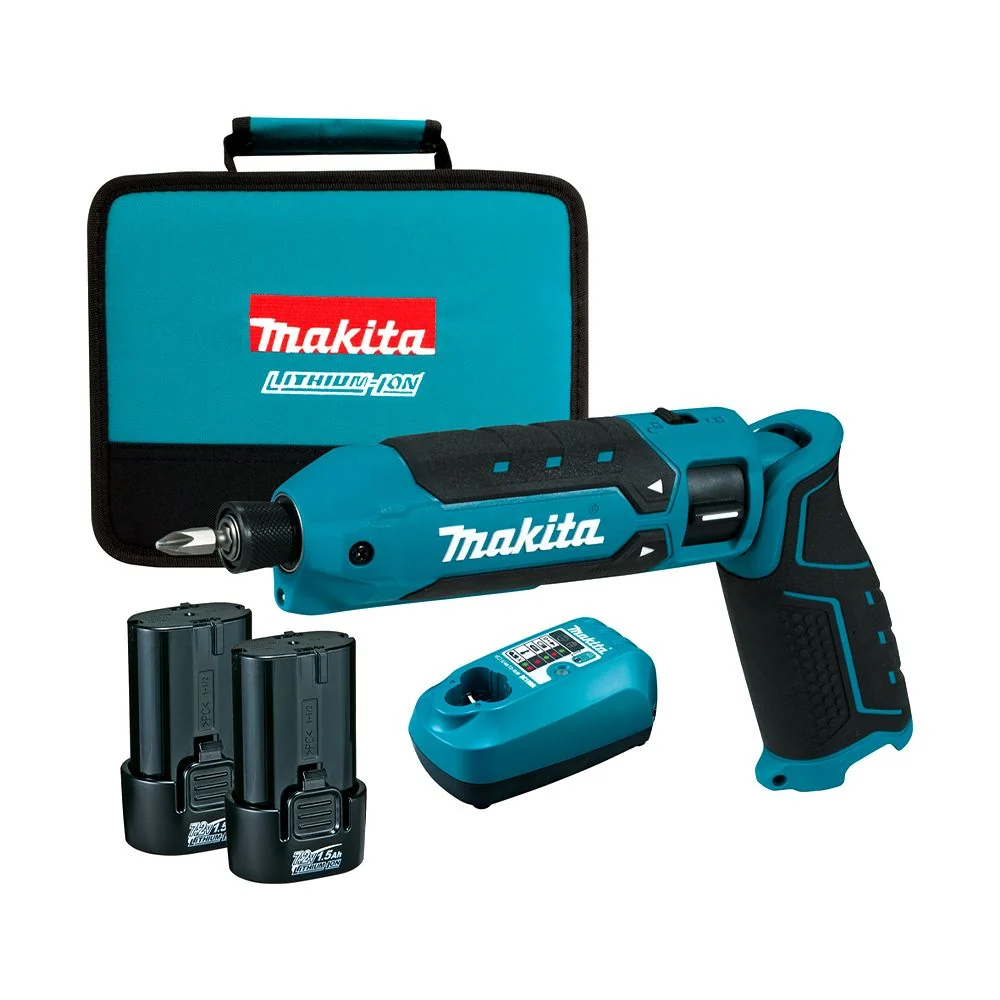 Makita TD023DSE 7.2V Cordless Pen Impact Driver Two-Position 25Nm [Kit]