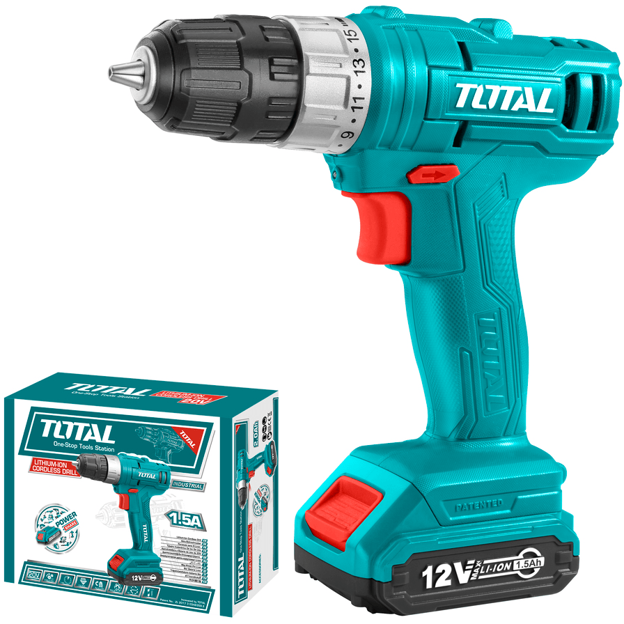 Total TDLI1211 12V Cordless Drill | Total by KHM Megatools Corp.