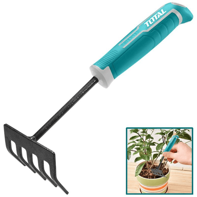 Total THFTR1008 Garden Hand Rake | Total by KHM Megatools Corp.