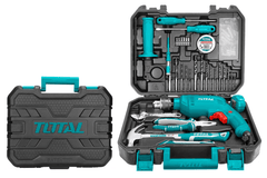 Total THKTHP1112 Hammer Drill + Hand Tools Set (111pcs Household Tools Set) | Total by KHM Megatools Corp.