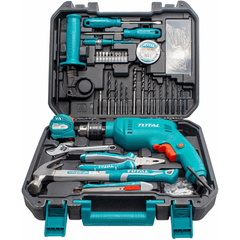 Total THKTHP1152 Hammer Drill with Hand Tools Set (115pcs) | Total by KHM Megatools Corp.