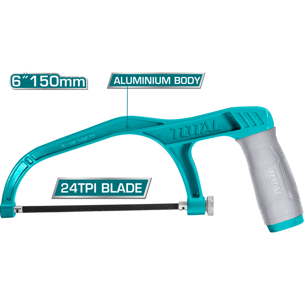Total THMHF1503 Mini Hacksaw Frame 6" | Total by KHM Megatools Corp. Main image