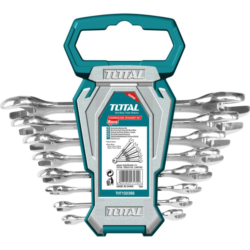 Total THT102386 Open Wrench Set 6-22mm | Total by KHM Megatools Corp. Main image