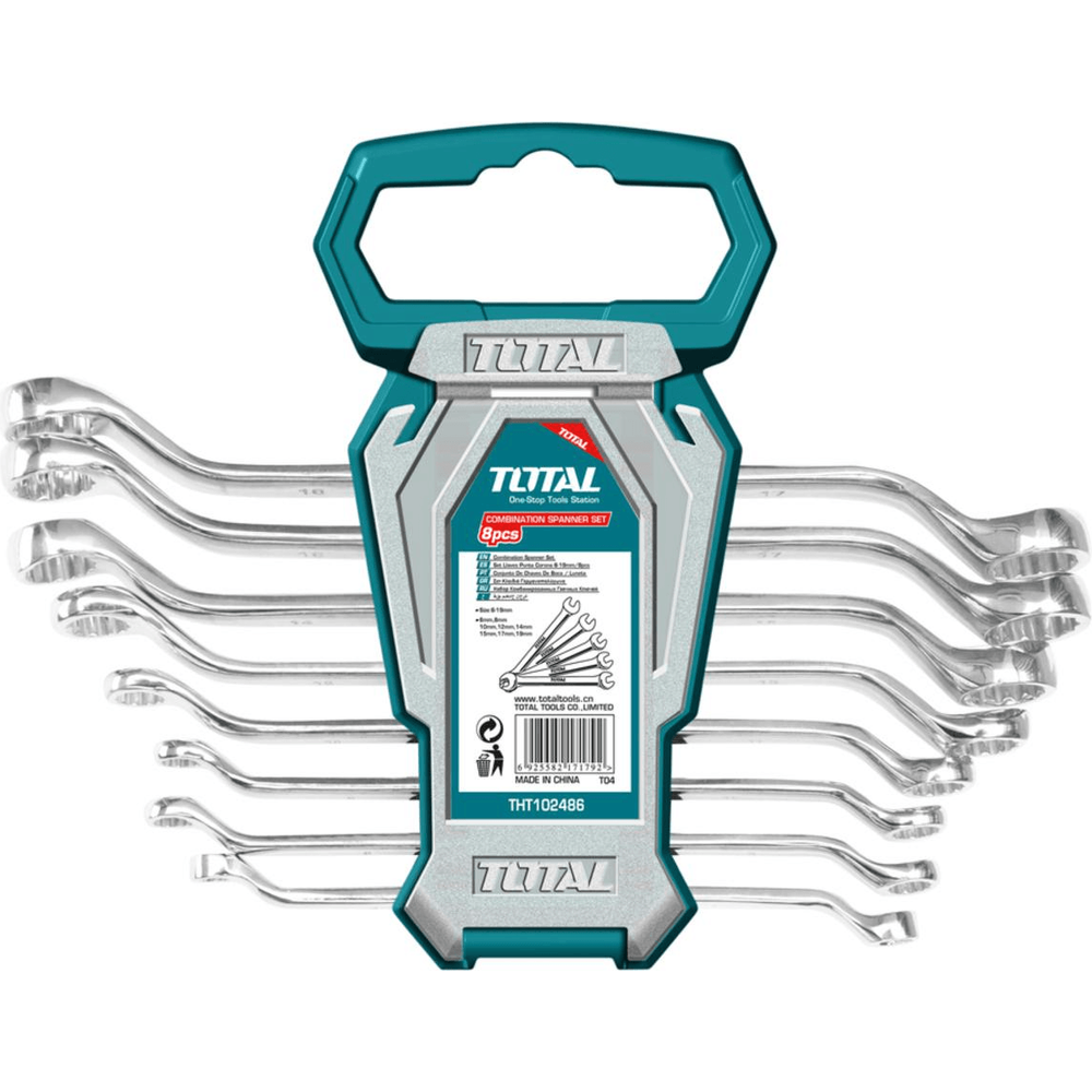 Total THT102486 Offset Box Wrench Set 6-22mm | Total by KHM Megatools Corp.