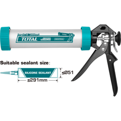 Total THT20112 Aluminum Caulking Gun 12" | Total by KHM Megatools Corp.