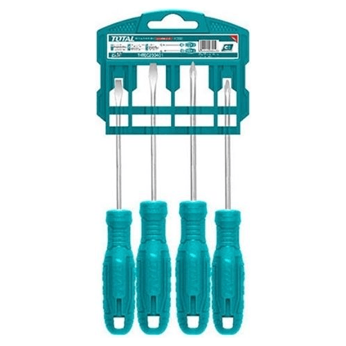 Total THTDC250401 4pcs Screwdriver Set | Total by KHM Megatools Corp. Main image