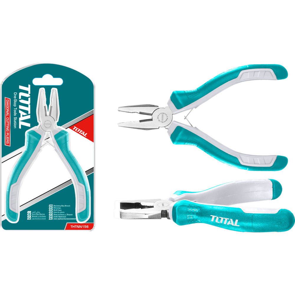 Total THTMN156 Mini Combination Pliers 4.5" | Total by KHM Megatools Corp. Main image