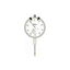 Teclock TI-105W Dial Indicator 55mm Dial Face 0.25"