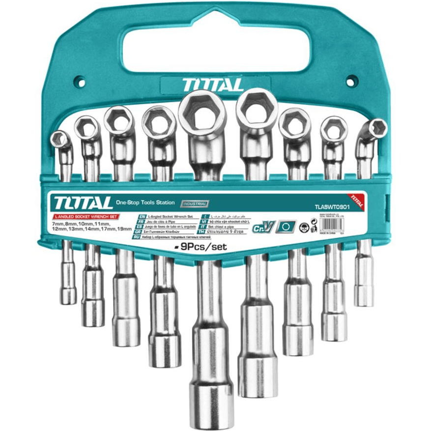 Total TLASWT0901 L-Angle Socket Wrench Set | Total by KHM Megatools Corp. Main image
