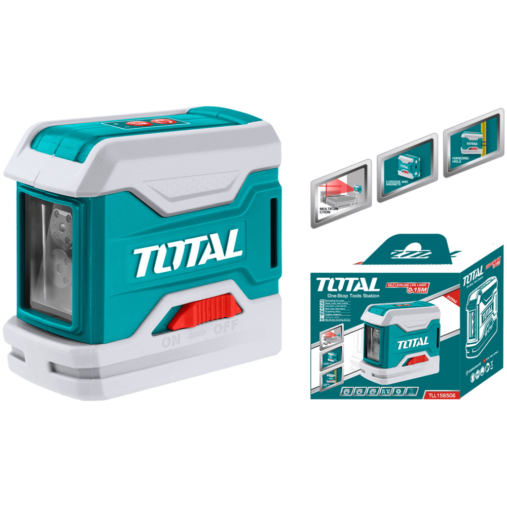 Total TLL156506 Self-Levelling Line Laser Level | Total by KHM Megatools Corp. Main image