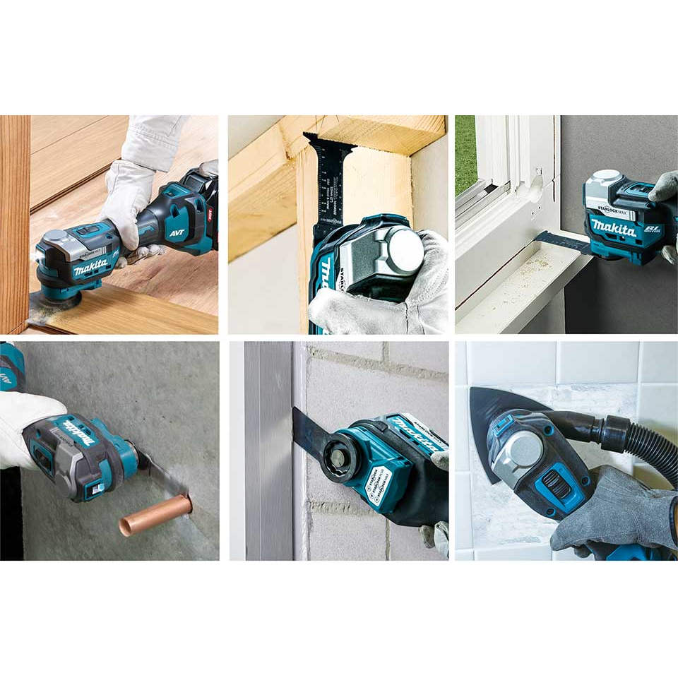 Makita TM001GZ 40V Cordless Brushless Toolless Multi Tool (Bare) Secondary image