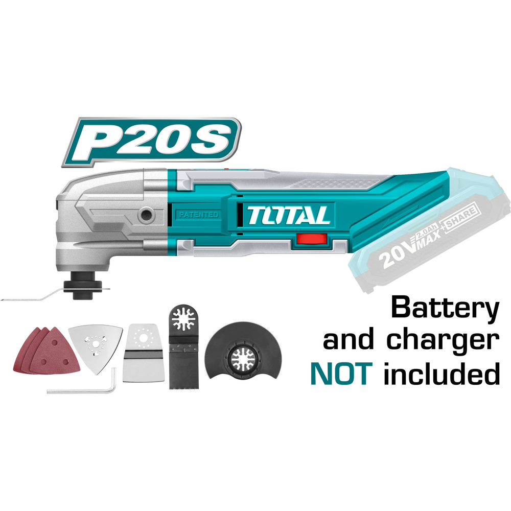 Total TMLI2001 20V Cordless Multi-Tool / Oscillating Tool (Bare) | Total by KHM Megatools Corp. Main image