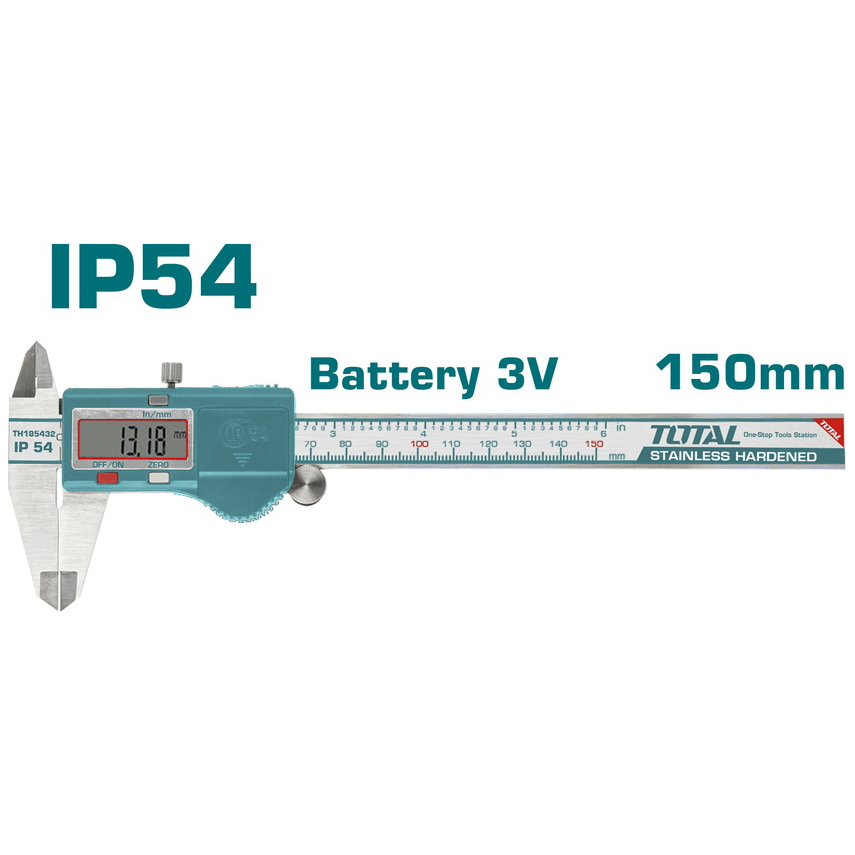 Total TMT321506 Digital Measuring Caliper IP54 - KHM Megatools Corp. Main image