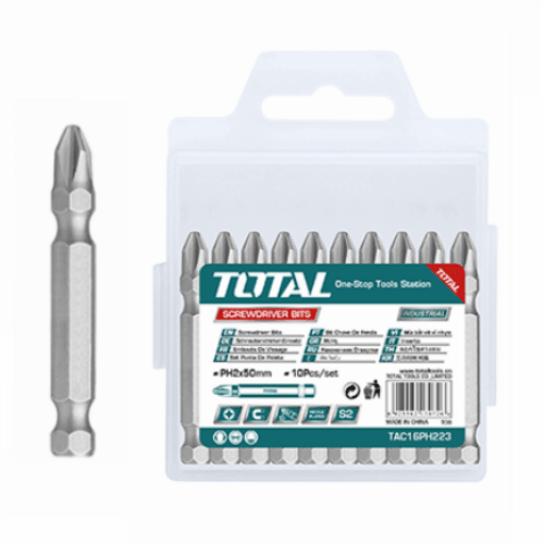 Total TAC16PH223 Philips Screwdriver Bit Set | Total by KHM Megatools Corp.