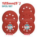 Total TAC731251 Velcro Sanding Disc 5" (5pcs) - ToolsSavvy.ph