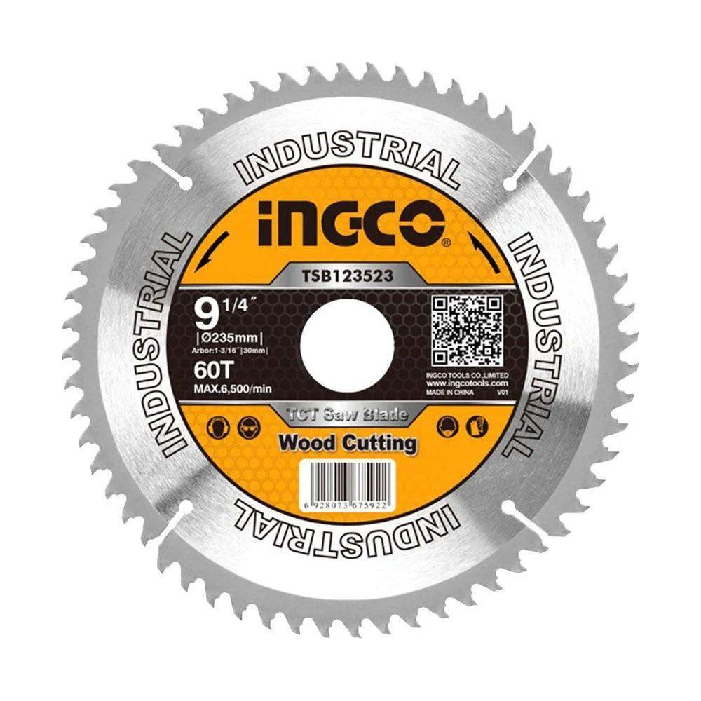 Ingco TSB123523 TCT Saw Blade 9-1/4" 60T - KHM Megatools Corp. Main image