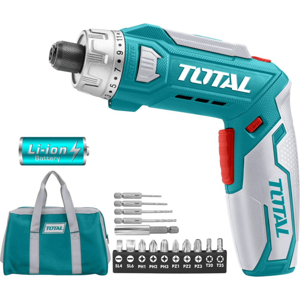 Total TSDLI0801 8V Cordless Screwdriver | Total by KHM Megatools Corp. Main image