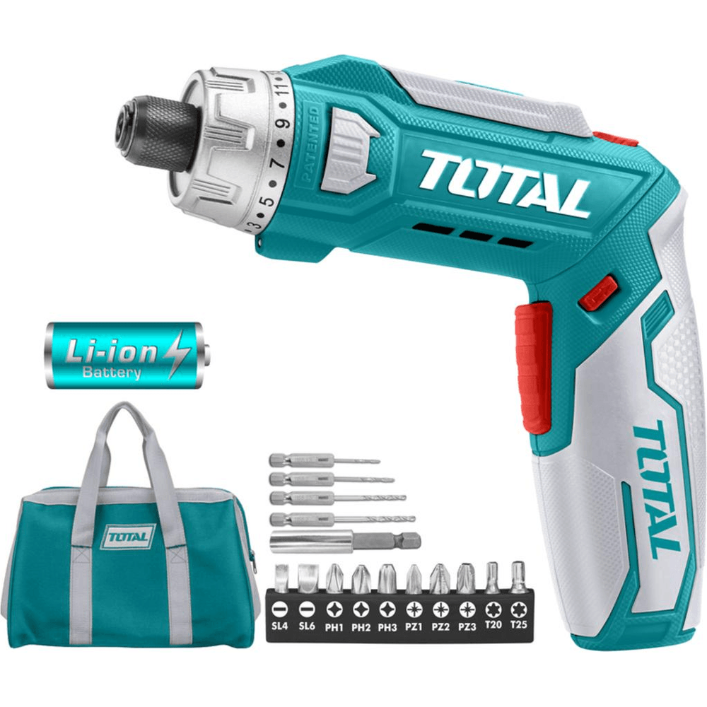 Total TSDLI0801 8V Cordless Screwdriver | Total by KHM Megatools Corp.