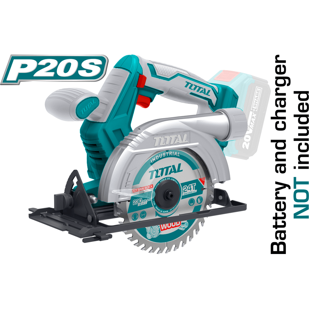 Total TSLI1401 20V Cordless Circular Saw (Bare) | Total by KHM Megatools Corp. Main image
