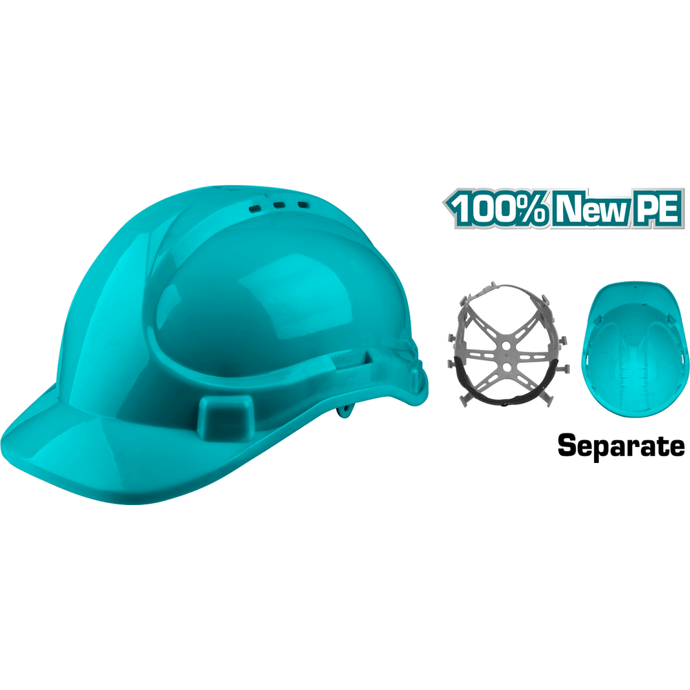 Total Safety Helmet / Construction Helmet (PE Shell) | Total by KHM Megatools Corp. Main image