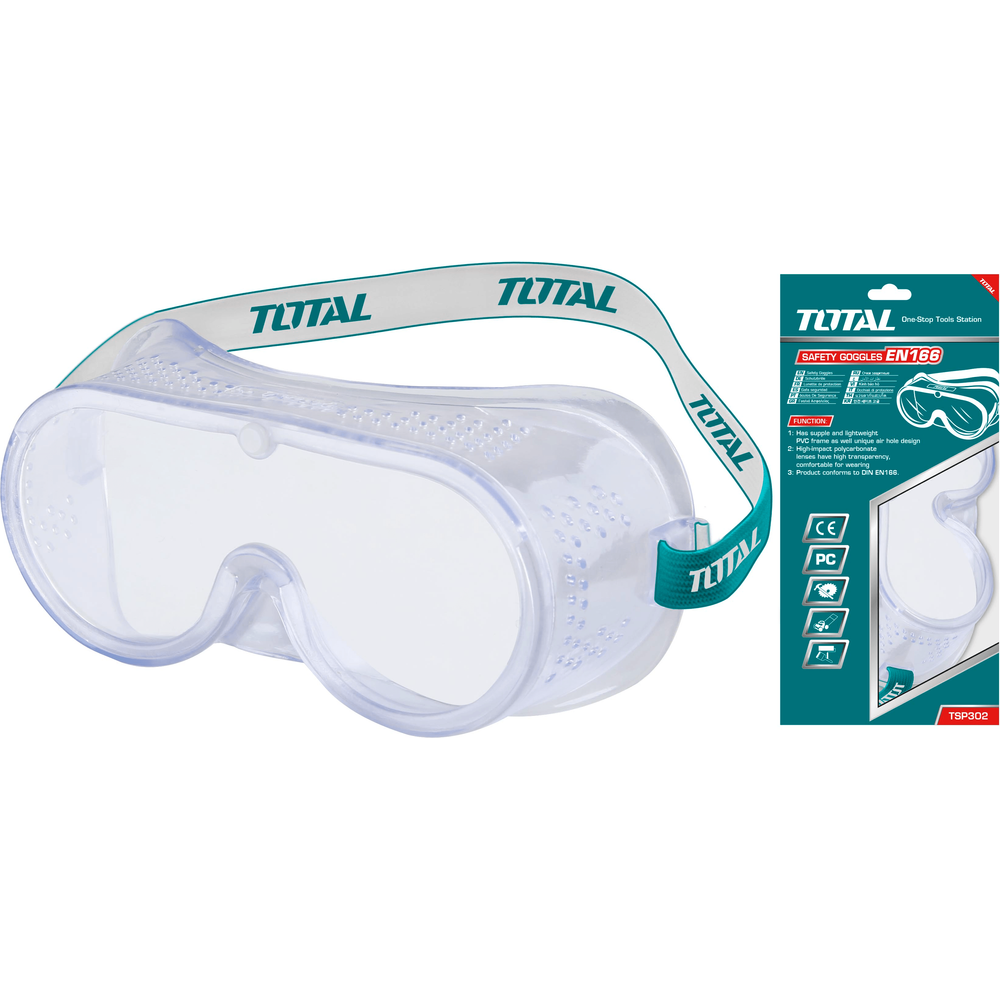 Total TSP302 Safety Goggles | Total by KHM Megatools Corp.