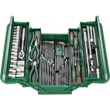 Hans TTBK-68P Assorted Hand Tools Set With Tool Box Chest (68pcs) - KHM Megatools Corp. Main image