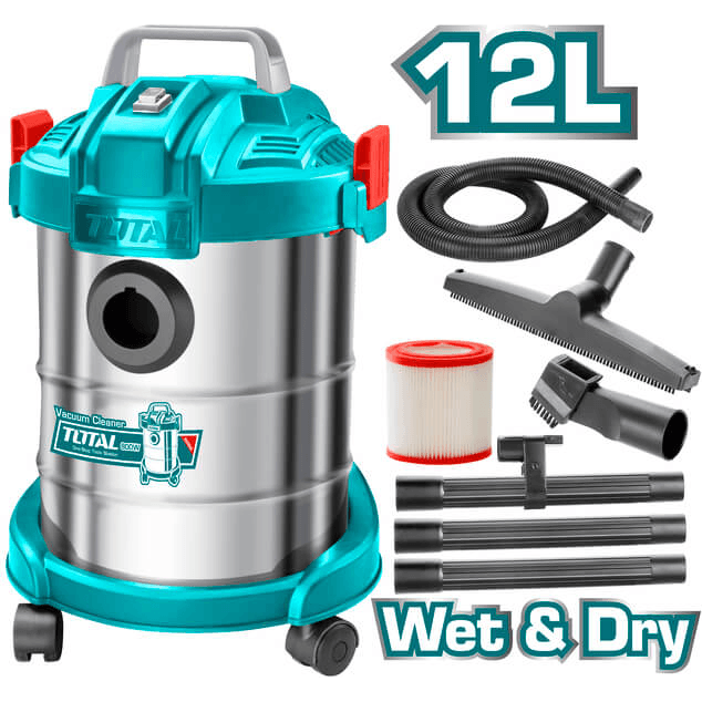 Total TVC14122 (12L) Wet & Dry Vacuum | Total by KHM Megatools Corp. Main image
