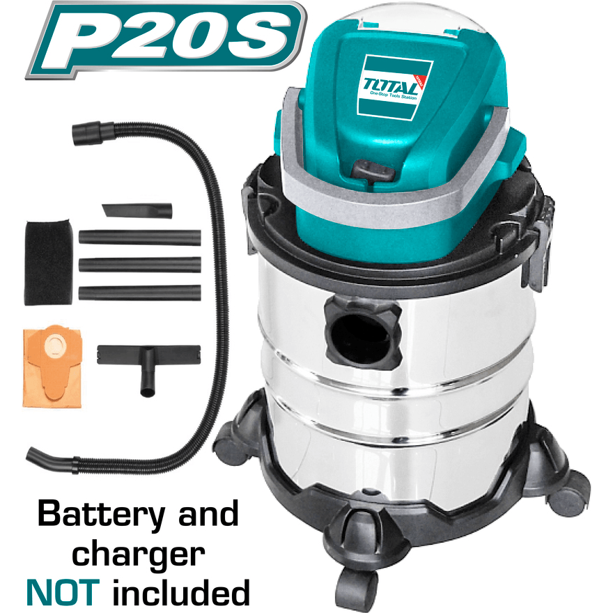 Total TVLI2005 20V Cordless Vacuum Cleaner 20L | Total by KHM Megatools Corp. Main image