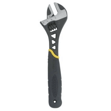 Stanley Adjustable Wrench (Max Grip) Black Handle - ToolsSavvy.ph